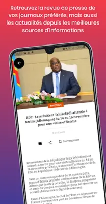 Congo actuel android App screenshot 1