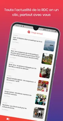 Congo actuel android App screenshot 2